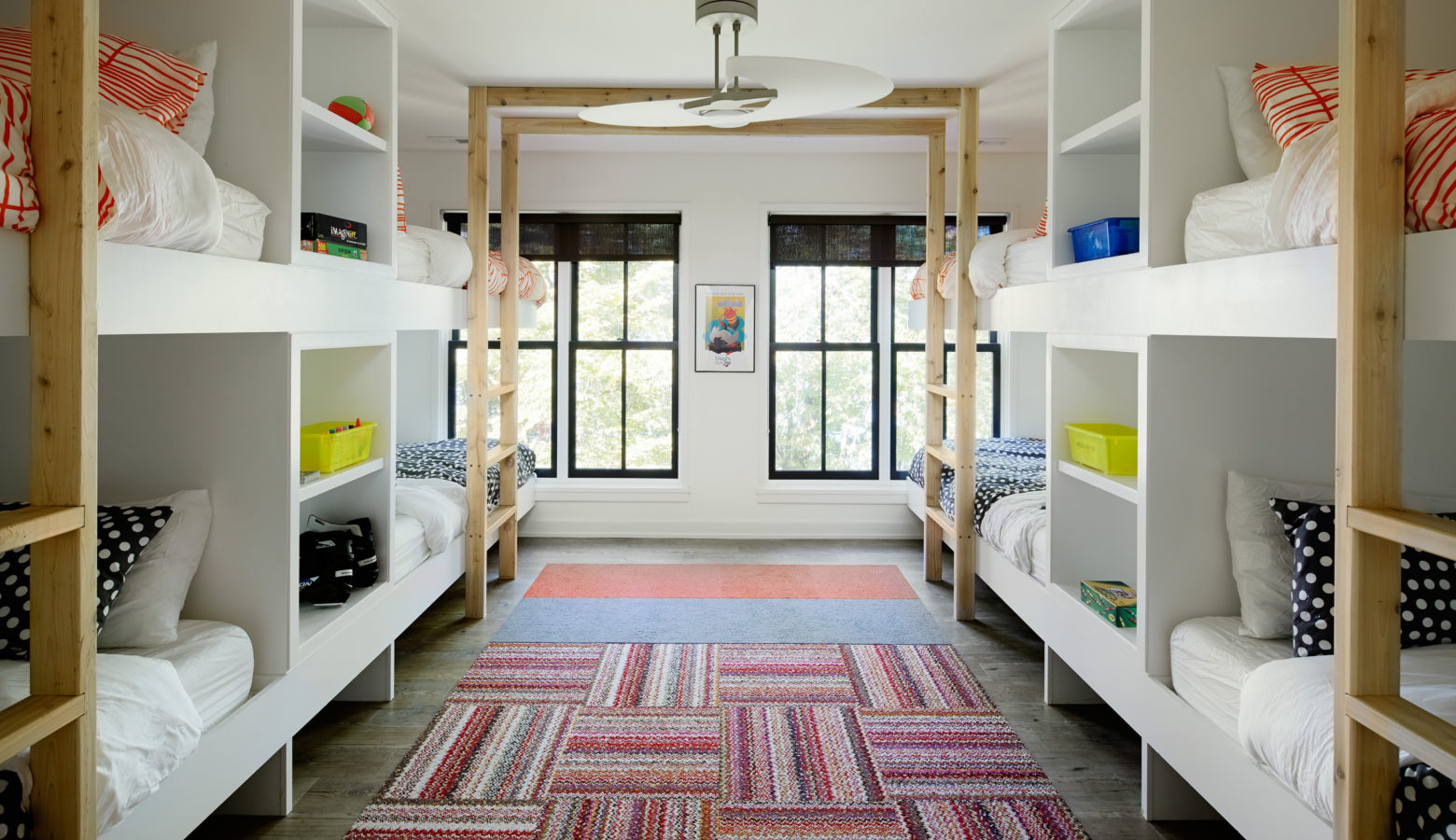 Bedroom Design for Kids: Bunk Rooms that Make Sleepovers a Dream