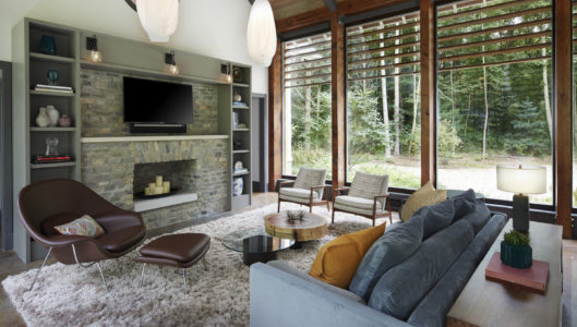 Zero Net Energy Vacation Cottage Interiors